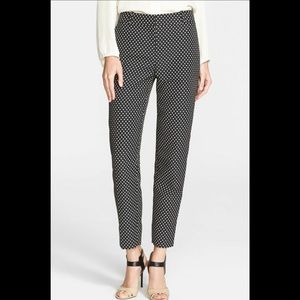 Kate Spade Sz 8 Polka Dot Pants EUC